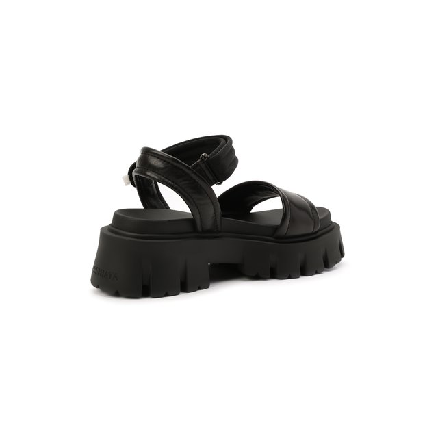 Кожаные сандалии Premiata M6286/NAPPA/EGITT0, цвет чёрный, размер 40 M6286/NAPPA/EGITT0 - фото 5