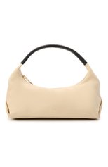 Женская сумка remi KHAITE кремвого цвета, арт. H6000-735/REMI | Фото 1 (Материал: Натуральная кожа; Размер: medium; Сумки-технические: Сумки top-handle)