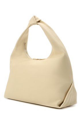 Женская сумка beatrice large KHAITE кремвого цвета, арт. H6002-735/LARGE | Фото 3 (Сумки-технические: Сумки top-handle; Материал: Натуральная кожа; Размер: large)