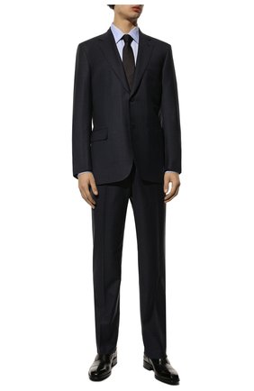 Мужские кожаные оксфорды TOM FORD черного цвета по цене 120500 руб., арт. J1276T-LCL021 | Фото 2 Мужские кожаные оксфорды TOM FORD черного цвета, арт. J1276T-LCL021 | Фото 2 (Материал внешний: Кожа; Материал внутренний: Натуральная кожа; Стили: Классический)