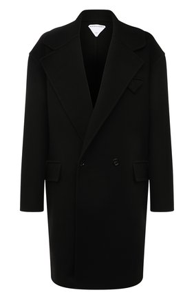 Мужской кашемировое пальто BOTTEGA VENETA черного цвета по цене 547000 руб., арт. 686160/VF3W0 | Фото 1