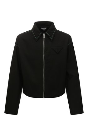 Мужская хлопковая куртка BOTTEGA VENETA черного цвета по цене 158000 руб., арт. 692119/VF4T0 | Фото 1 Мужская хлопковая куртка BOTTEGA VENETA черного цвета, арт. 692119/VF4T0 | Фото 1 (Длина (верхняя одежда): Короткие; Рукава: Длинные; Материал подклада: Вискоза; Материал внешний: Хлопок; Кросс-КТ: Куртка, Ветровка; Стили: Минимализм)