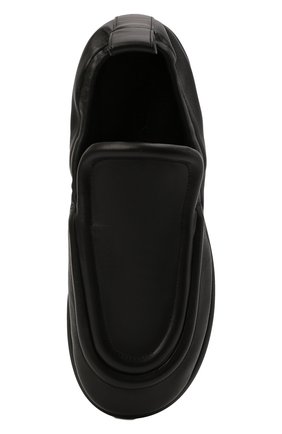 Мужские кожаные слиперы gum BOTTEGA VENETA черного цвета, арт. 690115/VBSD0 | Фото 6 (Материал внешний: Кожа; Материал внутренний: Натуральная кожа; Стили: Кэжуэл)
