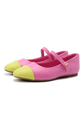 Детские кожаные балетки AGE OF INNOCENCE розового цвета по цене 12750 руб., арт. 000259/BEBE LEATHER 2.0/23-29 | Фото 1 Детские кожаные балетки AGE OF INNOCENCE розового цвета, арт. 000259/BEBE LEATHER 2.0/23-29 | Фото 1 (Материал внешний: Кожа; Материал внутренний: Натуральная кожа)