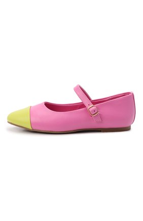 Детские кожаные балетки AGE OF INNOCENCE розового цвета по цене 12750 руб., арт. 000259/BEBE LEATHER 2.0/23-29 | Фото 2 Детские кожаные балетки AGE OF INNOCENCE розового цвета, арт. 000259/BEBE LEATHER 2.0/23-29 | Фото 2 (Материал внешний: Кожа; Материал внутренний: Натуральная кожа)