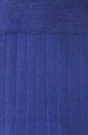 Мужские шерстяные носки MAISON MARGIELA синего цвета, арт. S50TL0029/S17867 | Фото 2 (Материал внешний: Шерсть; Кросс-КТ: бельё)