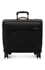Женский дорожный чемодан sidetrack RONCATO черного цвета, арт. 41528401 | Фото 4 (Ремень/цепочка: На ремешке; Материал: Текстиль; Размер: large)
