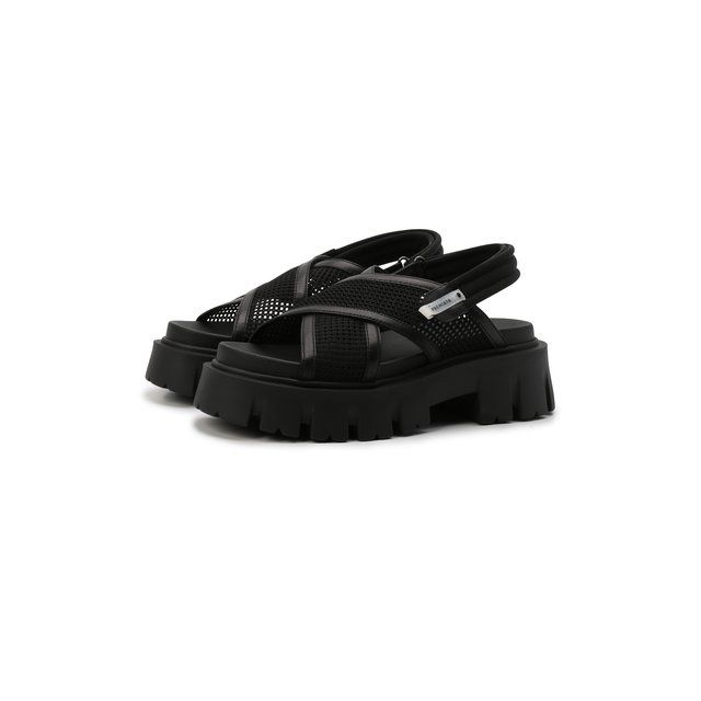 Комбинированные сандалии Premiata M6288/NEW R0DI/BUTTER./EGITT0, цвет чёрный, размер 35