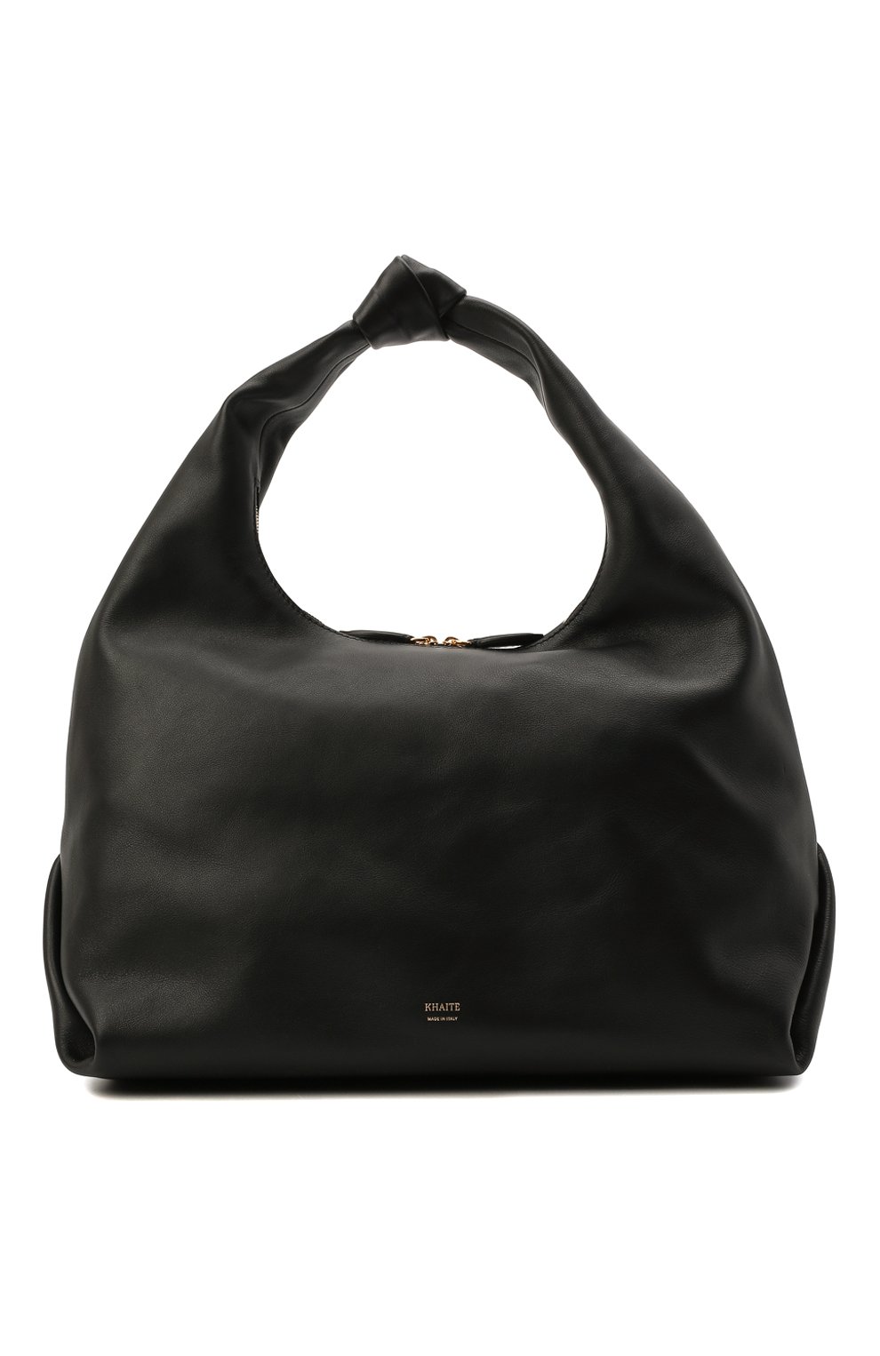 Женская сумка beatrice large KHAITE черного цвета, арт. H6002-735/LARGE | Фото 1 (Сумки-технические: Сумки top-handle; Материал: Натуральная кожа; Размер: large)