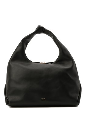 Женская сумка beatrice large KHAITE черного цвета, арт. H6002-735/LARGE | Фото 1 (Размер: large; Материал: Натуральная кожа; Сумки-технические: Сумки top-handle)