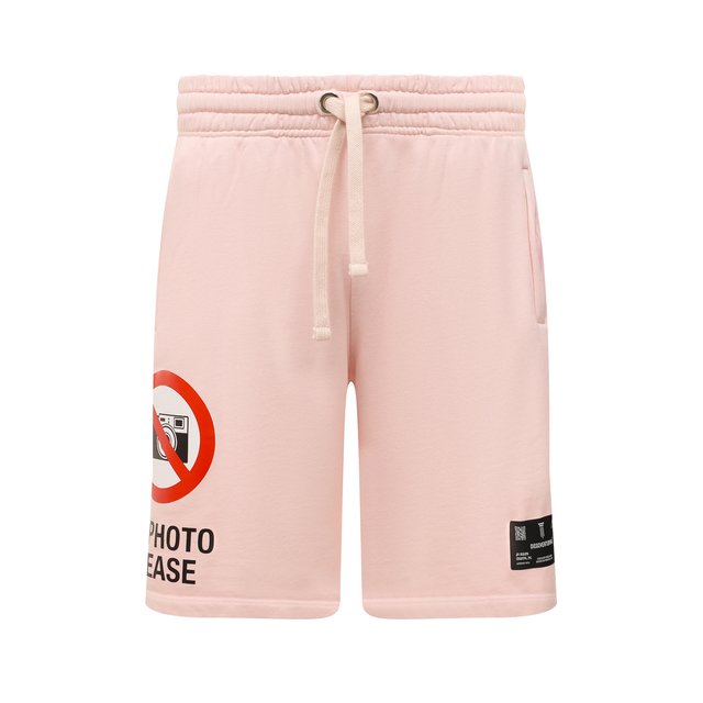Хлопковые шорты Diego Venturino SS22-DV SRT NPPD, цвет розовый, размер 52