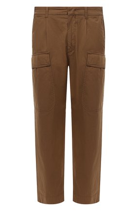 Мужские хлопковые брюки-карго Z ZEGNA коричневого цвета по цене 46300 руб., арт. VZ158/ZZ305 | Фото 1 Мужские хлопковые брюки-карго Z ZEGNA коричневого цвета, арт. VZ158/ZZ305 | Фото 1 (Материал внешний: Хлопок; Длина (брюки, джинсы): Укороченные; Случай: Повседневный; Силуэт М (брюки): Карго; Стили: Кэжуэл)