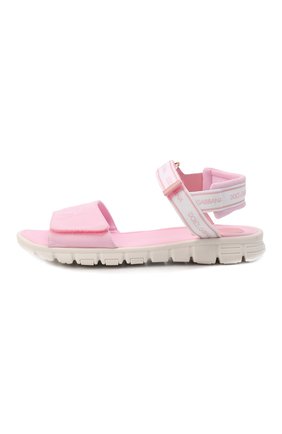 Мужского сандалии DOLCE & GABBANA розового цвета по цене 28500 руб., арт. DA5061/AY233/37-39 | Фото 2 Мужского сандалии DOLCE & GABBANA розового цвета, арт. DA5061/AY233/37-39 | Фото 2 (Материал внешний: Текстиль; Материал внутренний: Текстиль)