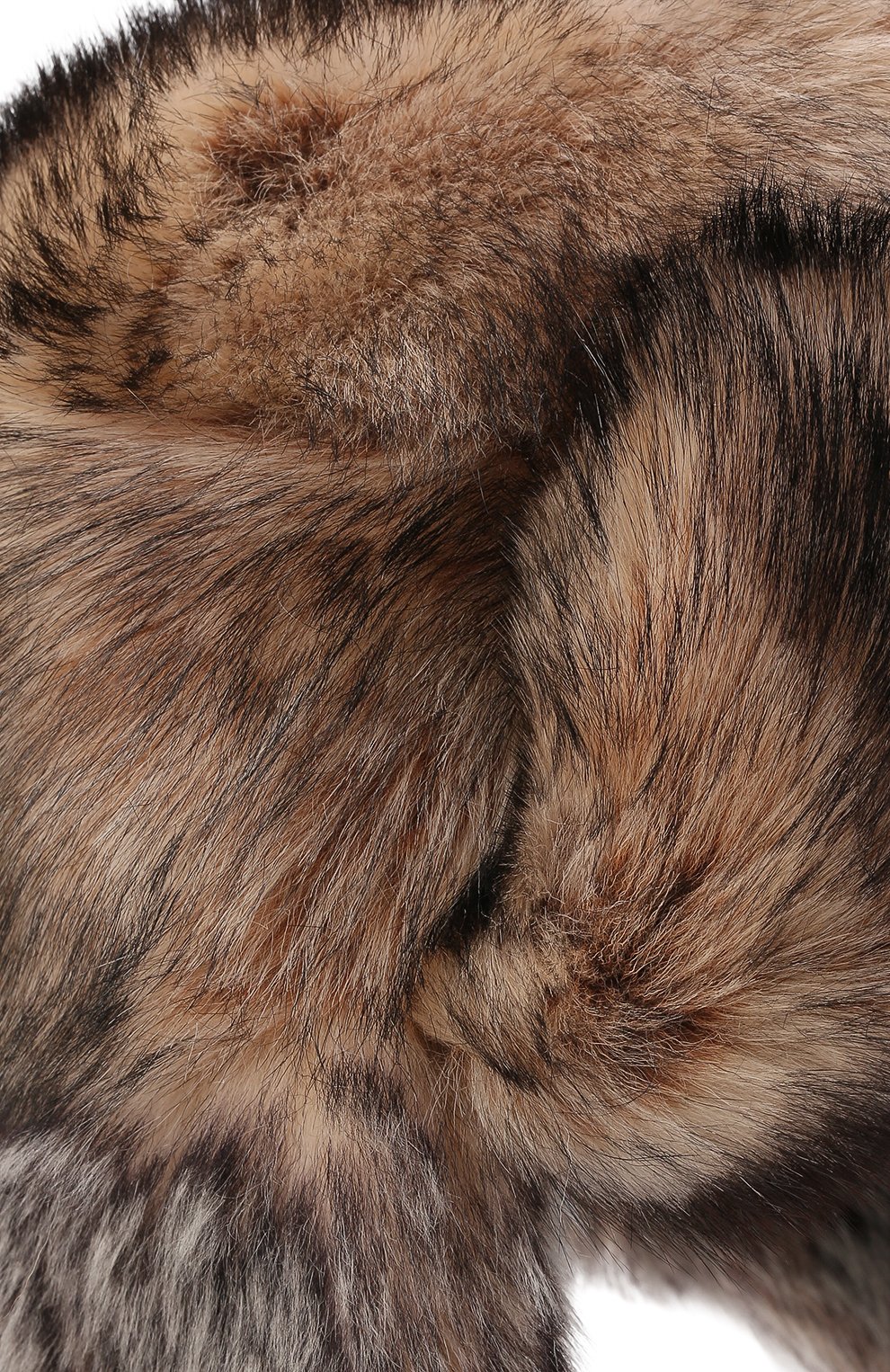 Женская шапка-ушанка из овчины RALPH LAUREN корич�невого цвета, арт. 434857566 | Фото 4 (Материал: Натуральный мех)