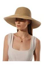 Женская шляпа ERIC JAVITS бежевого цвета, арт. 13804PEANUT | Фото 2 (Материал: Текстиль, Пластик, Синтетический материал; Региональные ограничения белый список (Axapta Mercury): RU)