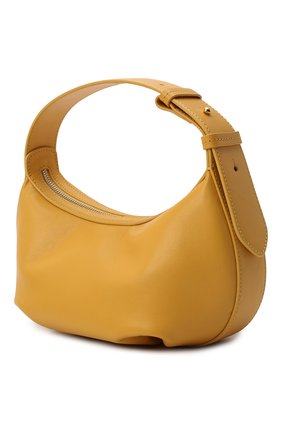 Женская сумка puff YUZEFI желтого цвета, арт. YUZRS22-HB-PF-21 | Фото 4 (Сумки-технические: Сумки top-handle; Размер: medium; Материал: Натуральная кожа; Региональные ограничения белый список (Axapta Mercury): RU)