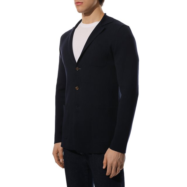 Хлопковый пиджак Eleventy Platinum E76GIAE01 MAG0E011 Фото 3