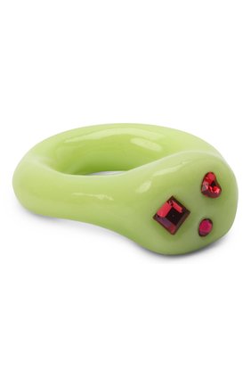 Женское кольцо LILI ARCHIVE зеленого цвета, арт. RM79C49S3 | Фото 1 (Материал: Керамика)