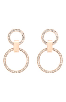 Женские серьги-кольца hollow SWAROVSKI золотого цвета по цене 15500 руб., арт. 5636502 | Фото 1 Женские серьги-кольца hollow SWAROVSKI золотого цвета, арт. 5636502 | Фото 1 (Материал: Металл)
