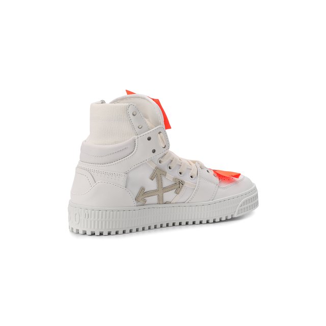 фото Комбинированные кеды off-white