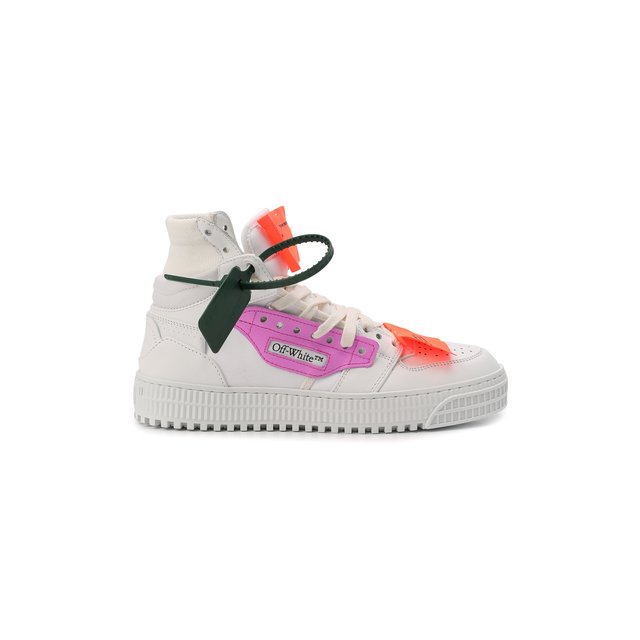 фото Комбинированные кеды off-white