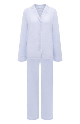 Женская пижама DEREK ROSE светло-голубого цвета, арт. 2034-ETHA001 | Фото 1 (Материал внешний: Синтетический материал; Региональные ограничения белый список (Axapta Mercury): RU)