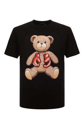 Мужская хлопковая футболка DOMREBEL черного цвета по цене 14400 руб., арт. SITTING BEAR/0VER TEE | Фото 1 Мужская хлопковая футболка DOMREBEL черного цвета, арт. SITTING BEAR/0VER TEE | Фото 1 (Материал внешний: Хлопок; Длина (для топов): Стандартные; Рукава: Короткие; Принт: С принтом; Стили: Гранж)