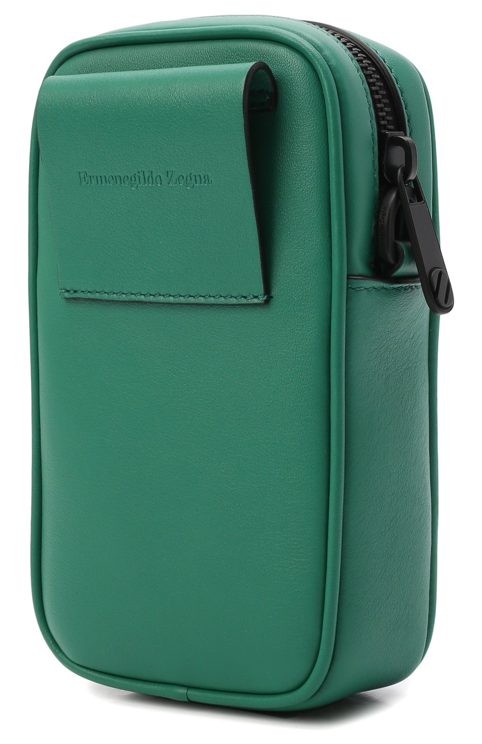 Мужская кожаная сумка ERMENEGILDO ZEGNA зеленого цвета по цене 84050 руб., арт. C1610P-LHPTA | Фото 4 Мужская кожаная сумка ERMENEGILDO ZEGNA зеленого цвета, арт. C1610P-LHPTA | Фото 4 (Материал: Натуральная кожа; Размер: mini; Ремень/цепочка: На ремешке)