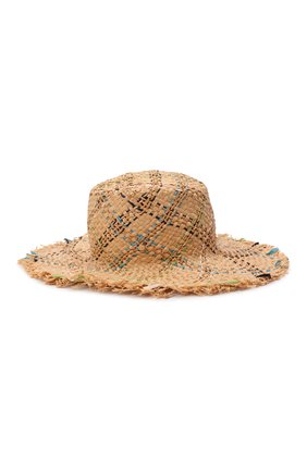 Женская шляпа INVERNI бежевого цвета, арт. 5411 CP | Фото 1 (Материал: Растительное волокно)