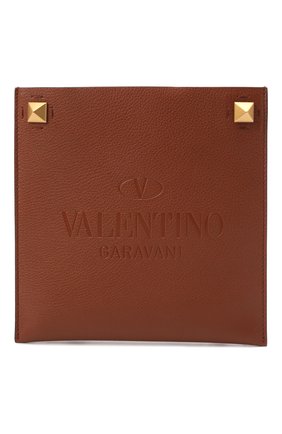 Мужская кожаная сумка identity VALENTINO коричневого цвета по цене 108000 руб., арт. XY2B0A82/ZBT | Фото 1 Мужская кожаная сумка identity VALENTINO коричневого цвета, арт. XY2B0A82/ZBT | Фото 1 (Материал: Натуральная кожа; Ремень/цепочка: На ремешке; Размер: small)