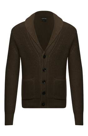 Мужской кардиган из кашемира и шерсти TOM FORD хаки цвета по цене 246000 руб., арт. BZA52/TFK154 | Фото 1 Мужской кардиган из кашемира и шерсти TOM FORD хаки цвета, арт. BZA52/TFK154 | Фото 1 (Рукава: Длинные; Длина (для топов): Стандартные; Материал внешний: Кашемир, Шерсть; Стили: Кэжуэл, Милитари; Мужское Кросс-КТ: Кардиган-одежда)