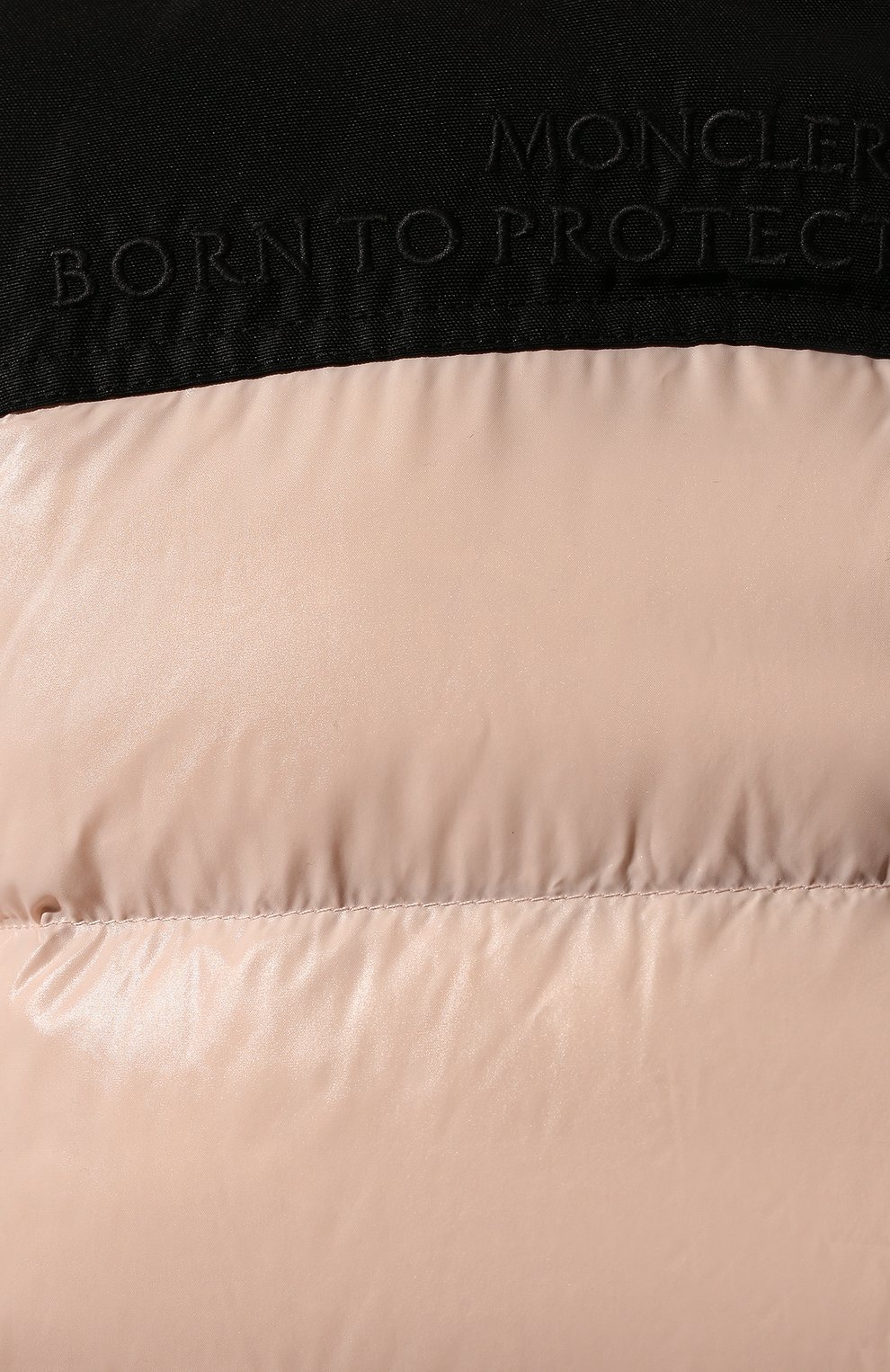 Мужская пуховая куртка gombei MONCLER светло-розового цвета, арт. H1-091-1A001-04-53A0E | Фото 5 (Кросс-КТ: Куртка; Мужское Кросс-КТ: пуховик-короткий; Рукава: Длинные; Материал внешний: Синтетический материал; Материал подклада: Синтетический материал; Длина (верхняя одежда): Короткие; Стили: Романтичный; Материал утеплителя: Пух и перо)