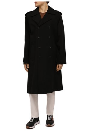 Мужские кожаные кроссовки HOGAN черного цвета по цене 51700 руб., арт. HXM6010EG10N1M | Фото 2 Мужские кожаные кроссовки HOGAN черного цвета, арт. HXM6010EG10N1M | Фото 2 (Материал внутренний: Натуральная кожа, Текстиль; Подошва: Массивная; Материал внешний: Кожа; Стили: Спорт; Материал утеплителя: Без утеплителя; Длина стельки: 29,66, 30,08, 30,5, 31,35, 26,69, 27,12, 27,54, 27,96, 28,39, 28,81, 29,23)