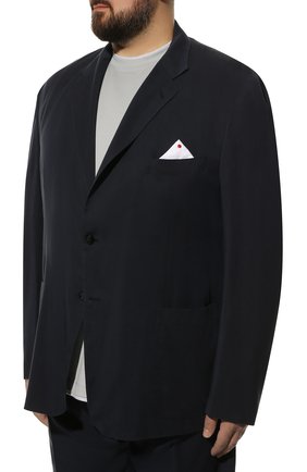 Мужской костюм KITON темно-синего цвета по цене 716500 руб., арт. UA81K0666A/60-70 | Фото 2 Мужской костюм KITON темно-синего цвета, арт. UA81K0666A/60-70 | Фото 2 (Рукава: Длинные; Материал внешний: Растительное волокно, Лиоцелл; Материал подклада: Купро; Стили: Кэжуэл; Костюмы М: Однобортный; Big sizes: Big Sizes)