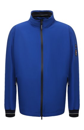 Мужская куртка PAUL&SHARK синего цвета, арт. 22412080/FH4/3XL-6XL | Фото 1 (Рукава: Длинные; Длина (верхняя одежда): Короткие; Материал внешний: Синтетический материал; Материал подклада: Синтетический материал; Кросс-КТ: Куртка, Ветровка; Стили: Кэжуэл)