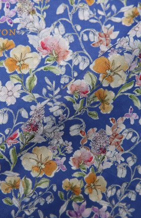 Мужской хлопковый платок ETON синего цвета, арт. A000 33306 | Фото 2 (Материал: Хлопок, Текстиль)