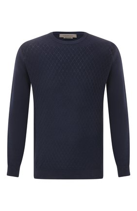 Мужской хлопковый джемпер CORNELIANI темно-синего цвета по цене 37100 руб., арт. 89M505-2125114/00 | Фото 1 Мужской хлопковый джемпер CORNELIANI темно-синего цвета, арт. 89M505-2125114/00 | Фото 1 (Длина (для топов): Стандартные; Материал внешний: Хлопок; Рукава: Длинные; Мужское Кросс-КТ: Джемперы; Вырез: Круглый; Стили: Кэжуэл; Принт: Без принта; Региональные ограничения белый список (Axapta Mercury): RU)