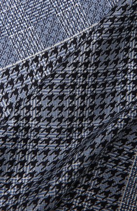Мужской шелковый платок BRIONI синего цвета, арт. 071000/P1404 | Фото 2 (Материал: Текстиль, Шелк)