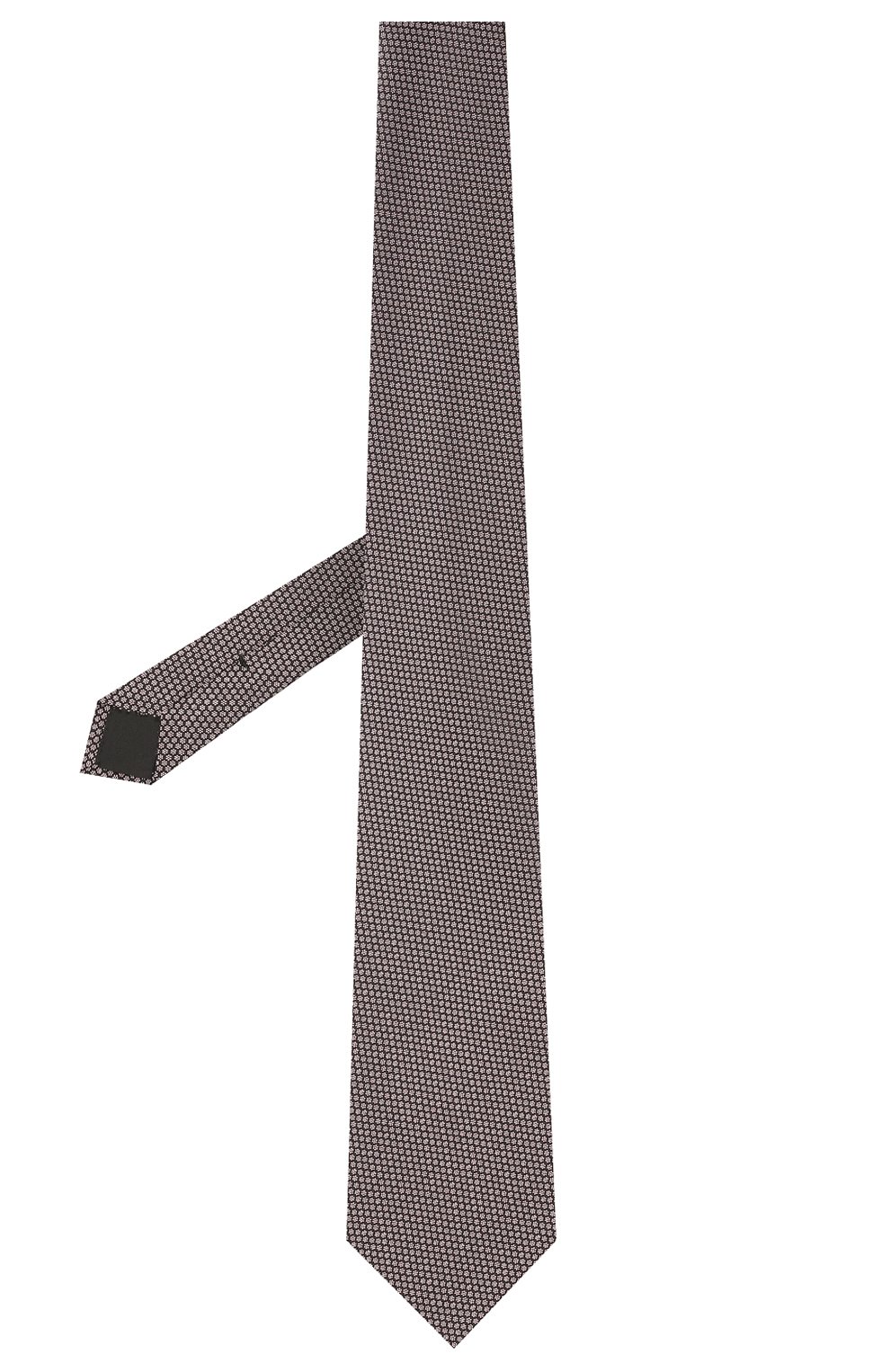 Мужской шелковый галстук TOM FORD светло-розового цвета, арт. 3TF21/XTF | Фото 3 (Принт: С принтом; Материал: Текстиль, Шелк)