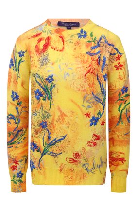 Женский кашемировый пуловер RALPH LAUREN оранжевого цвета, арт. 290864261 | Фото 1 (Материал внешний: Шерсть, Кашемир; Длина (для топов): Стандартные; Рукава: Длинные; Стили: Кэжуэл; Женское Кросс-КТ: Пуловер-одежда; Региональные ограничения белый список (Axapta Mercury): RU)