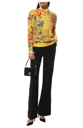 Женский кашемировый пуловер RALPH LAUREN оранжевого цвета, арт. 290864261 | Фото 2 (Материал внешний: Шерсть, Кашемир; Длина (для топов): Стандартные; Рукава: Длинные; Стили: Кэжуэл; Женское Кросс-КТ: Пуловер-одежда; Региональные ограничения белый список (Axapta Mercury): RU)