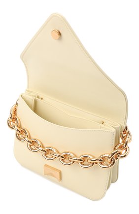 Женская сумка mount small BOTTEGA VENETA кремвого цвета по цене 299500 руб., арт. 667399/V12J0 | Фото 5 Женская сумка mount small BOTTEGA VENETA кремвого цвета, арт. 667399/V12J0 | Фото 5 (Сумки-технические: Сумки через плечо; Материал: Натуральная кожа; Региональные ограничения белый список (Axapta Mercury): RU; Ремень/цепочка: На ремешке; Размер: small)
