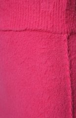 Женская хлопковая юбка HELMUT LANG розового цвета, арт. L09HW708 | Фото 5 (Длина Ж (юбки, платья, шорты): Мини; Женское Кросс-КТ: Юбка-карандаш, Юбка-одежда; Региональные ограничения белый список (Axapta Mercury): RU; Кросс-КТ: Трикотаж; Материал внешний: Хлопок; Стили: Романтичный)