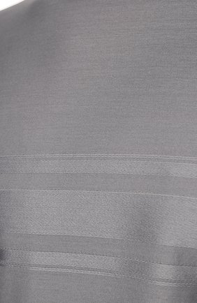 Мужская хлопковая футболка BRIONI серого цвета, арт. UJLH0L/01635 | Фото 5 (Принт: Без принта; Рукава: Короткие; Длина (для топов): Стандартные; Материал внешний: Хлопок; Стили: Кэжуэл)
