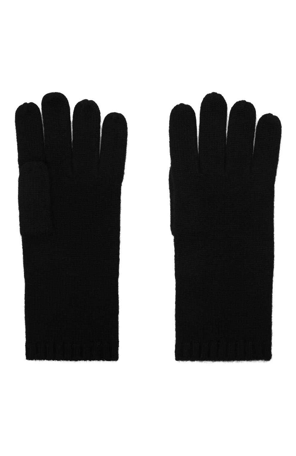 Женские кашемировые перчатки zermatt BALMUIR черного цвета, арт. 2114002199 | Фото 3 (Материал: Текстиль, Кашемир, Шерсть; Кросс-КТ: Трикотаж)