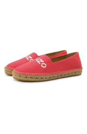 Женские текстильные эспадрильи KENZO розового цвета по цене 99500 тенге, арт. FC52ES182F77 | Фото 1 Женские текстильные эспадрильи KENZO розового цвета, арт. FC52ES182F77 | Фото 1 (Материал внутренний: Натуральная кожа, Текстиль; Материал внешний: Текстиль; Подошва: Платформа; Каблук высота: Низкий; Региональные ограничения белый список (Axapta Mercury): RU)