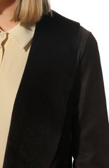 Женская дубленка из меха норки THE ROW светло-коричневого цвета, арт. 1628R33 | Фото 5 (Рукава: Длинные; Материал внешний: Натуральный мех; Стили: Гранж; Региональные ограничения белый список (Axapta Mercury): RU; Длина (верхняя одежда): Короткие)