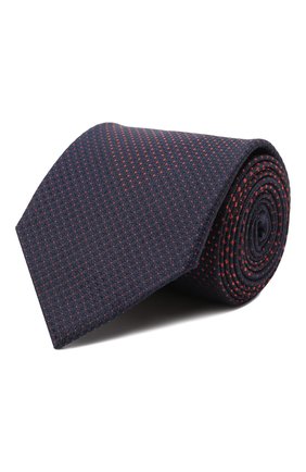 Мужской шелковый галстук BRIONI фиолетового цвета, арт. 061Q00/P1439 | Фото 1 (Материал: Шелк, Текстиль; Принт: С принтом)