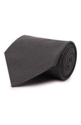 Мужской шелковый галстук TOM FORD серого цвета, арт. 3TF20/XTF | Фото 1 (Материал: Текстиль, Шелк; Принт: С принтом)