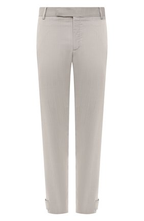 Мужские шерстяные брюки BRIONI светло-серого цвета по цене 96450 руб., арт. RPAY0L/P1A1C/T0LED0 | Фото 1